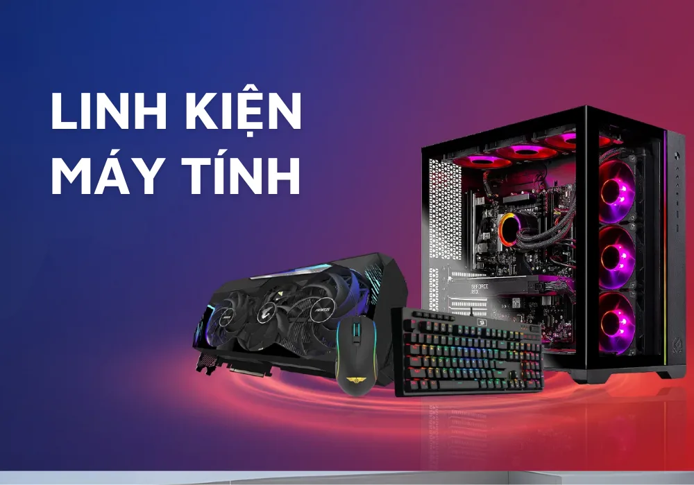 Camera Đà Nẵng 16 Linh kiện máy tính: máy tính để bàn, card đồ họa, bàn phím và chuột