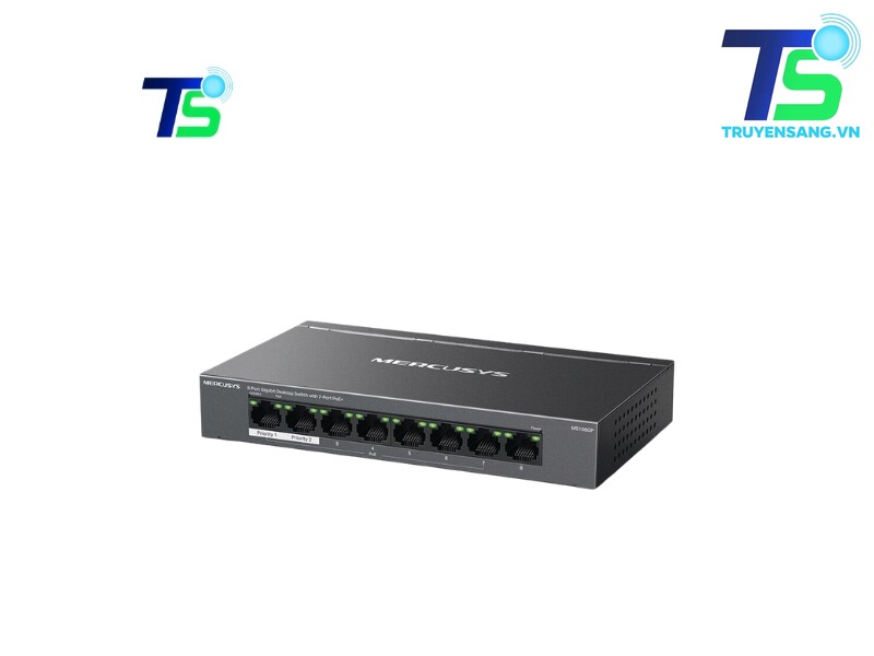 Bộ Switch Chia Mạng Mercusys MS108GP 2 Bộ Switch Chia Mạng Mercusys MS108GP