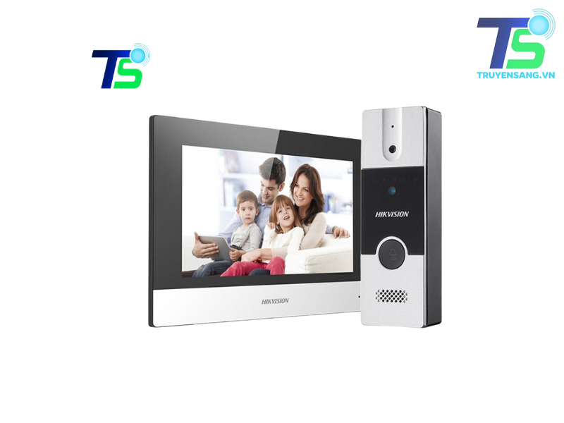 Bộ chuông cửa màn hình IP HIKVISION SH-KIS6213-WTDE 3 Bộ chuông cửa màn hình IP HIKVISION SH-KIS6213-WTDE