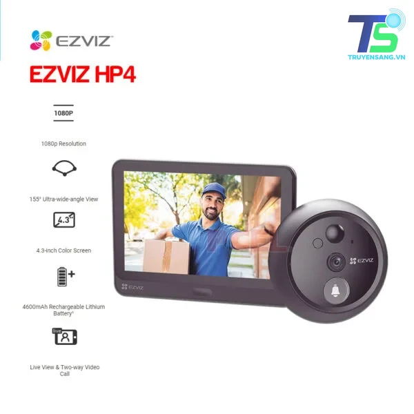 Bộ chuông cửa và màn hình không dây EZVIZ HP4 3 EZVIZ HP4