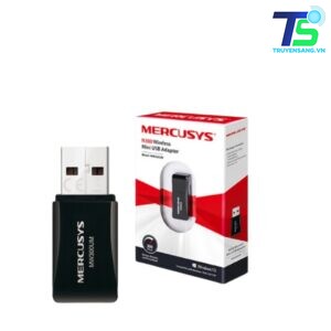 Bộ chuyển đổi USB Wifi Mini Mercusys MW300UM