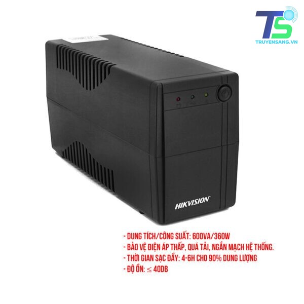 Bộ lưu điện UPS Hikvision DS-UPS600
