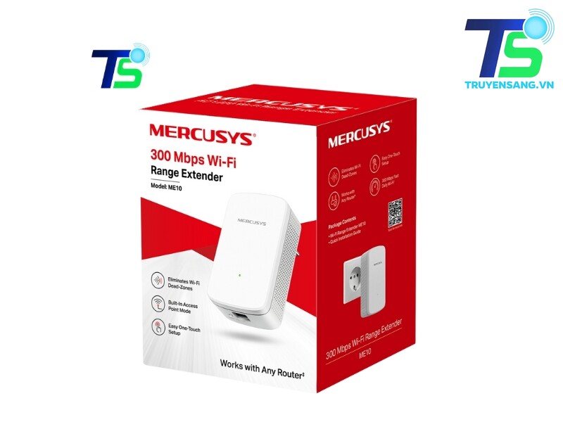 Bộ mở rộng sóng Wifi Mercusys ME10 2 Bộ Mở Rộng Sóng Wifi Mercusys ME10