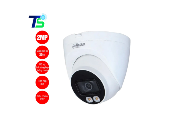 Camera IP 2MP DAHUA DH-IPC-HDW1239V-A-IL có mic