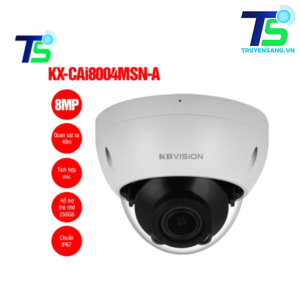 Camera IP Dome 8MP KBVISION KX-CAi8004MSN-A
