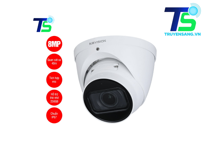 Camera IP Dome 8MP KBVISION KX-CAi8204MN2-A 2 Camera IP Dome 8MP KBVISION KX-CAi8204MN2-A