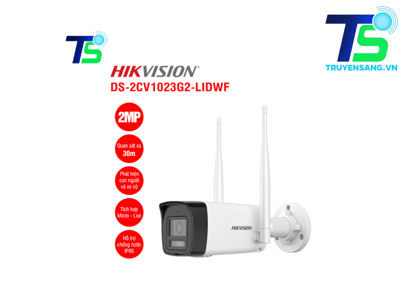 Camera IP Wifi 2MP HIKVISION DS-2CV1023G2-LIDWF 3 Camera IP Wifi 2MP HIKVISION DS-2CV1023G2-LIDWF