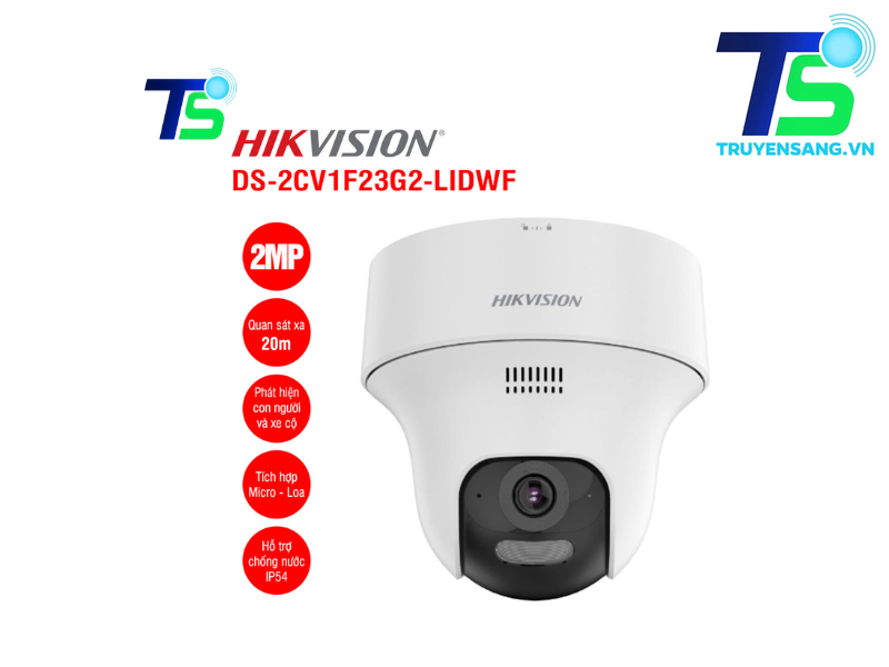 Camera IP Wifi 2MP HIKVISION DS-2CV1F23G2-LIDWF 3 Camera IP Wifi 2MP HIKVISION DS-2CV1F23G2-LIDWF