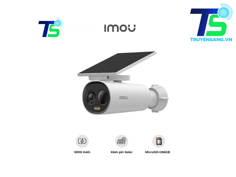 Camera Wifi dùng pin IMOU CELL 3C 3MP kèm tấm Solar 2 Camera Wifi dùng pin IMOU CELL 3C 3MP kèm tấm Solar