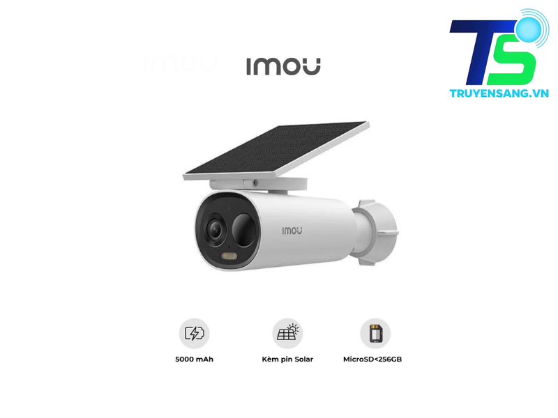 Camera Wifi dùng pin IMOU CELL 3C 3MP kèm tấm Solar 1 Camera Wifi dùng pin IMOU CELL 3C 3MP kèm tấm Solar