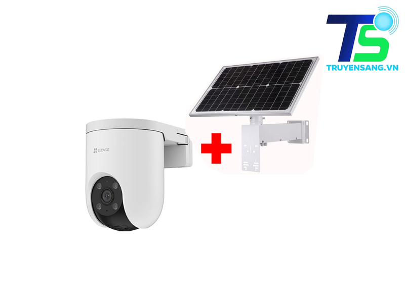 Combo camera 4G EZVIZ H8C 2K + Pin NLMT 40W