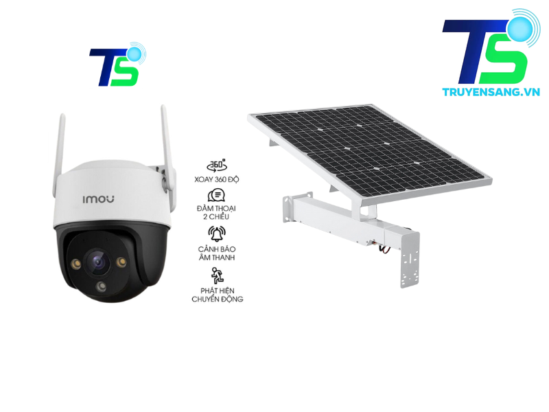 Combo camera Wifi 2MP 4G IMOU IPC-S21FTP + Pin NLMT 40W