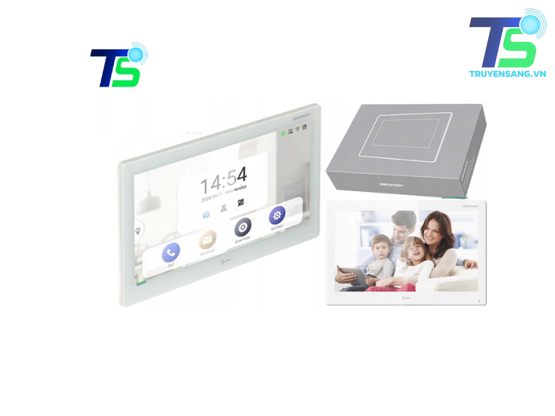 Màn hình căn hộ thông minh cao cấp 10.1 inch HIKVISION DS-KH9510-WTE1(B)