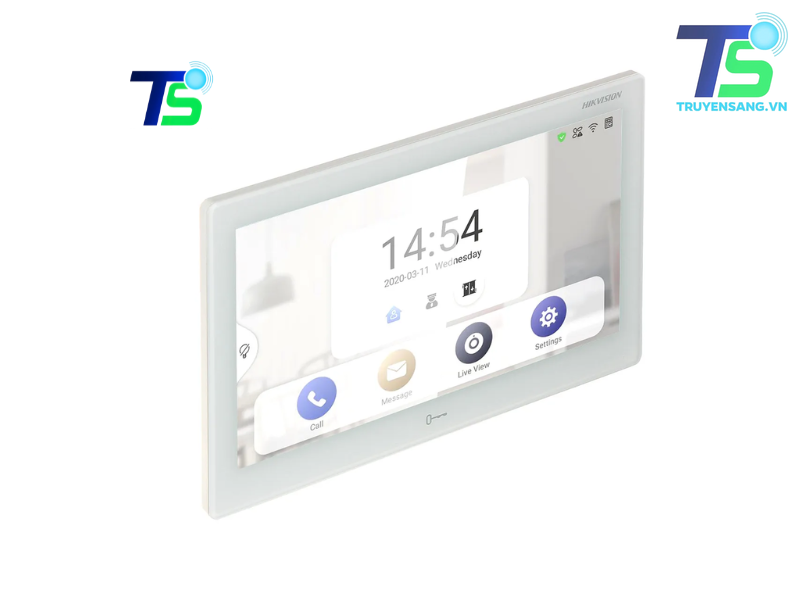 Màn hình căn hộ thông minh cao cấp 10.1 inch HIKVISION DS-KH9510-WTE1(B)