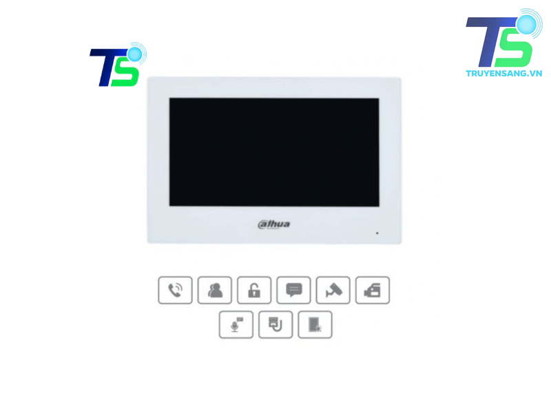 Màn hình chuông cửa Wifi 7inch DAHUA DHI-VTH2621GW-WP