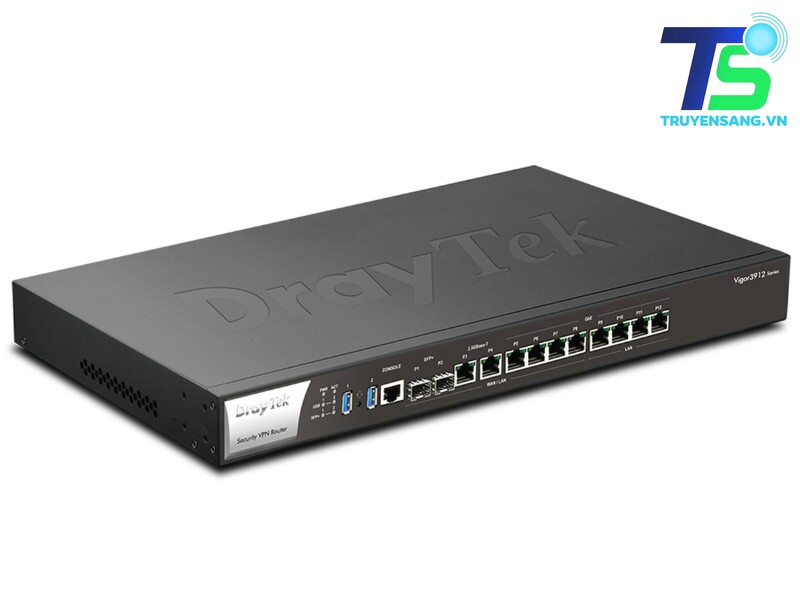 Router VPN cân bằng tải DrayTek Vigor3912