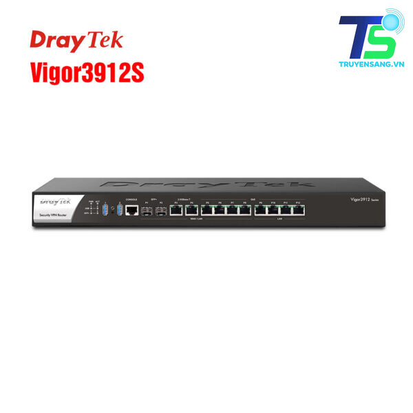 Router VPN cân bằng tải DrayTek Vigor3912S 4 DrayTek Vigor3912S - 1