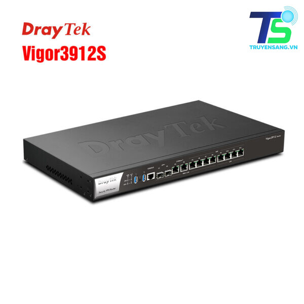 Router VPN cân bằng tải DrayTek Vigor3912S 3 DrayTek Vigor3912S