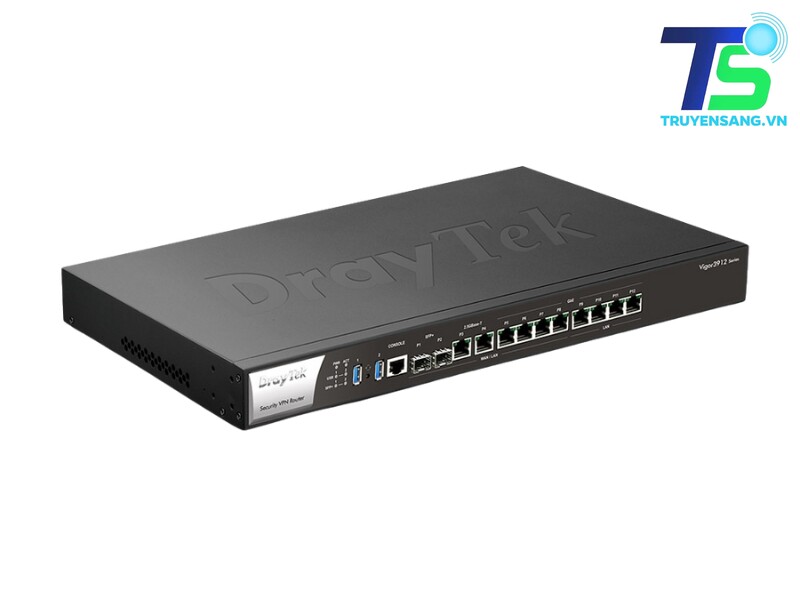 Router VPN cân bằng tải DrayTek Vigor3912S 1 Router VPN cân bằng tải DrayTek Vigor3912S