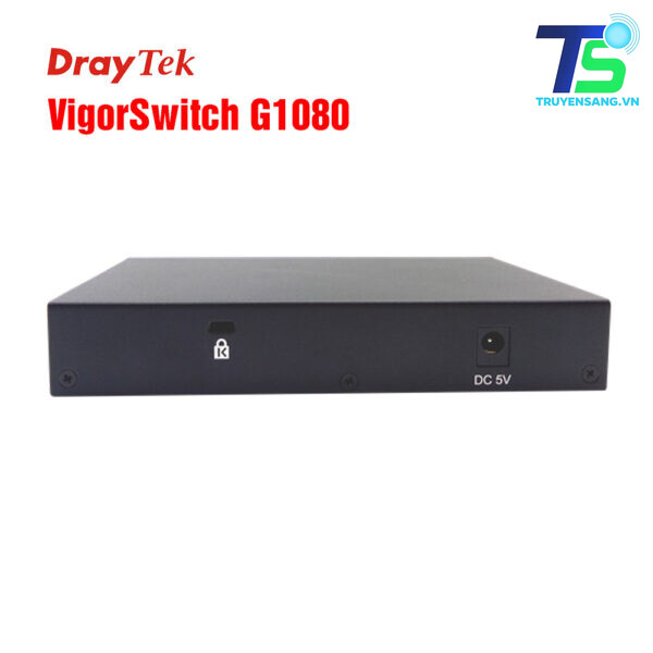 Smart switch 8 port Gigabit Draytek VigorSwitch G1080 4 Draytek VigorSwitch G1080 - 1