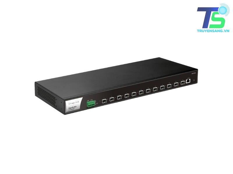 Switch 12 cổng SFP và 10Gigabit Draytek VigorSwitch FX2120 1 Switch 12 cổng SFP và 10Gigabit Draytek VigorSwitch FX2120