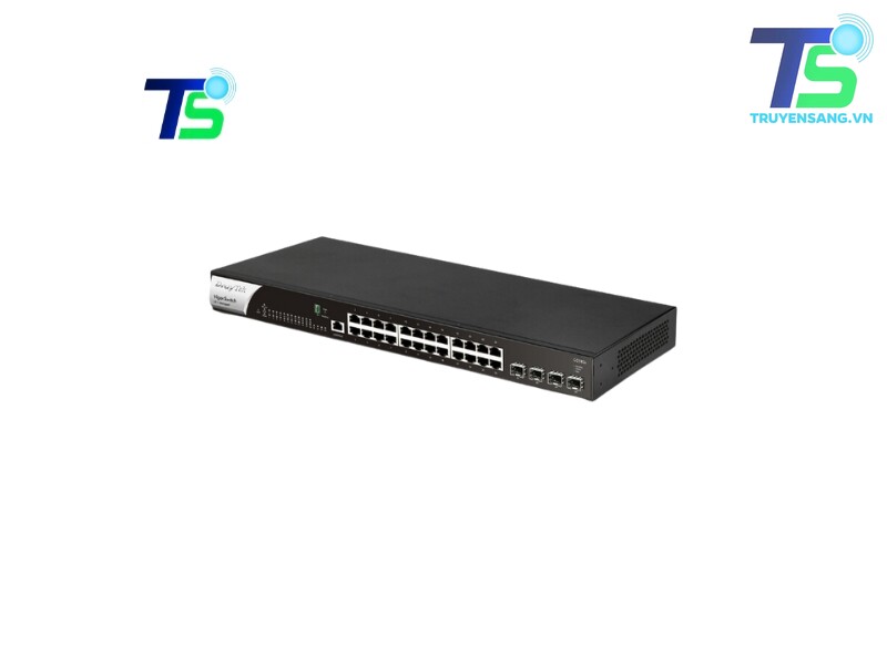 Switch 24 cổng Draytek VigorSwitch G2282x 2 Switch 24 cổng Draytek VigorSwitch G2282x