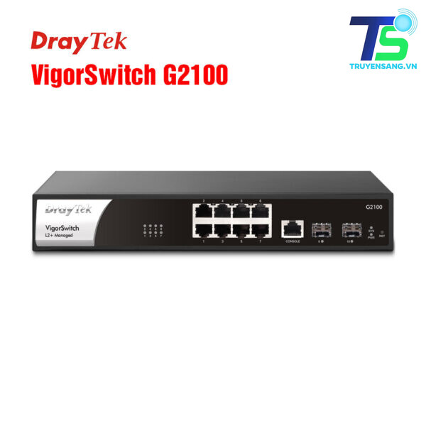 Switch 8 cổng Draytek VigorSwitch G2100 4 Draytek VigorSwitch G2100 - 1