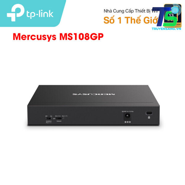 Bộ Switch Chia Mạng Mercusys MS108GP 5 Mercusys MS108GP - 2