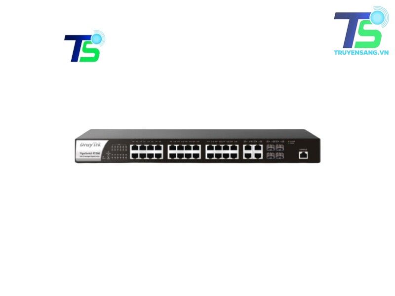 Switch PoE 24 cổng Draytek VigorSwitch P2282x