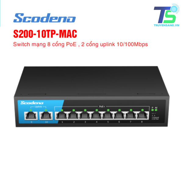 SCODENO S200-10TP-MAC