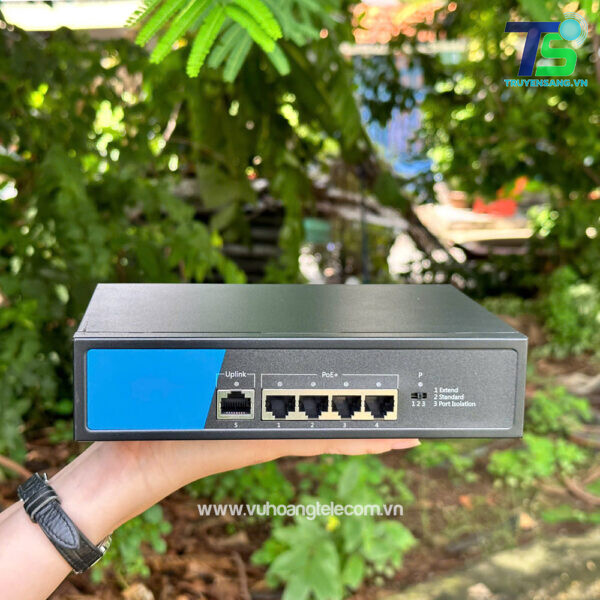 Switch mạng 5 cổng SCODENO S200-5TP-MAC 5 SCODENO S200-5TP-MAC - 1