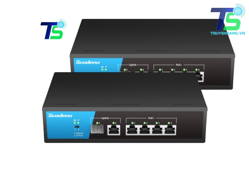 Switch mạng 6 cổng SCODENO S200-6GP-S-MAC 2 Switch mạng 6 cổng SCODENO S200-6GP-S-MAC