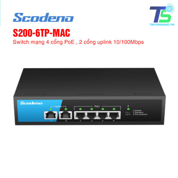 SCODENO S200-6TP-MAC