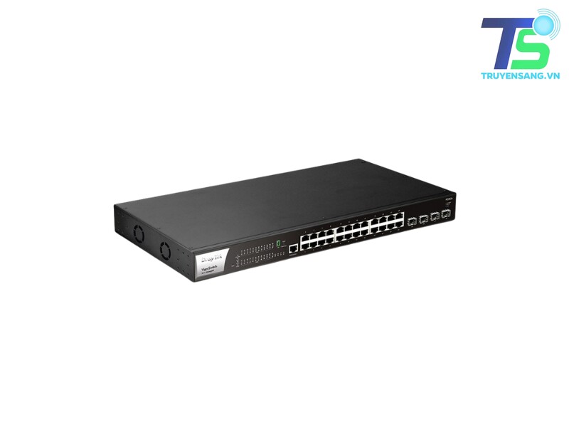 Switch PoE 24 cổng Draytek VigorSwitch P2282x