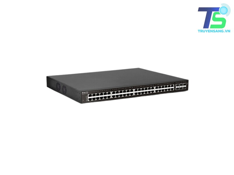 Switch PoE 48 cổng Draytek VigorSwitch P2540XS 1 Switch PoE 48 cổng Draytek VigorSwitch P2540XS