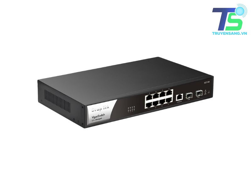 Switch PoE 8 cổng Draytek VigorSwitch P2100