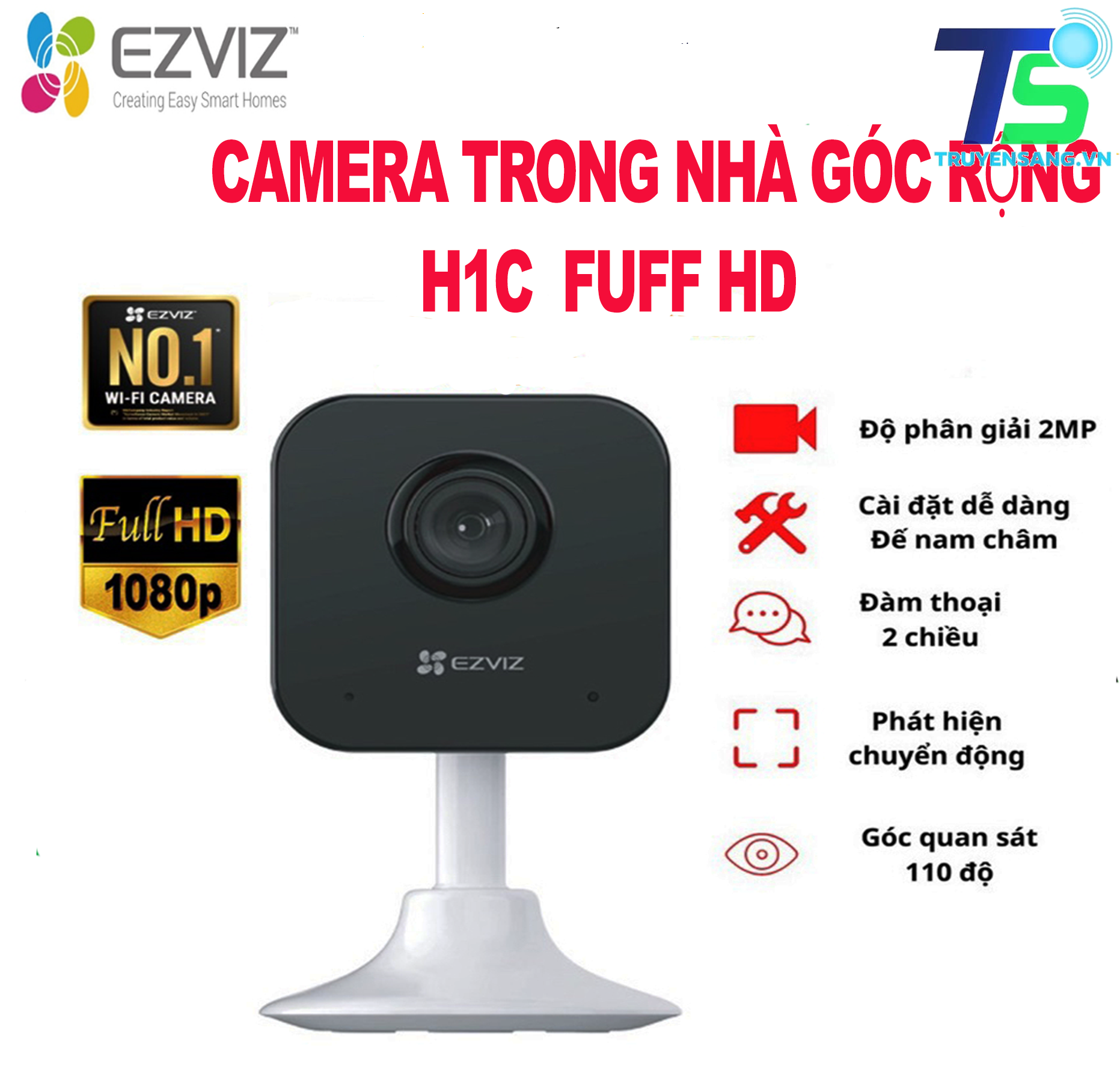 Camera wifi Ezviz H1C 4 121111