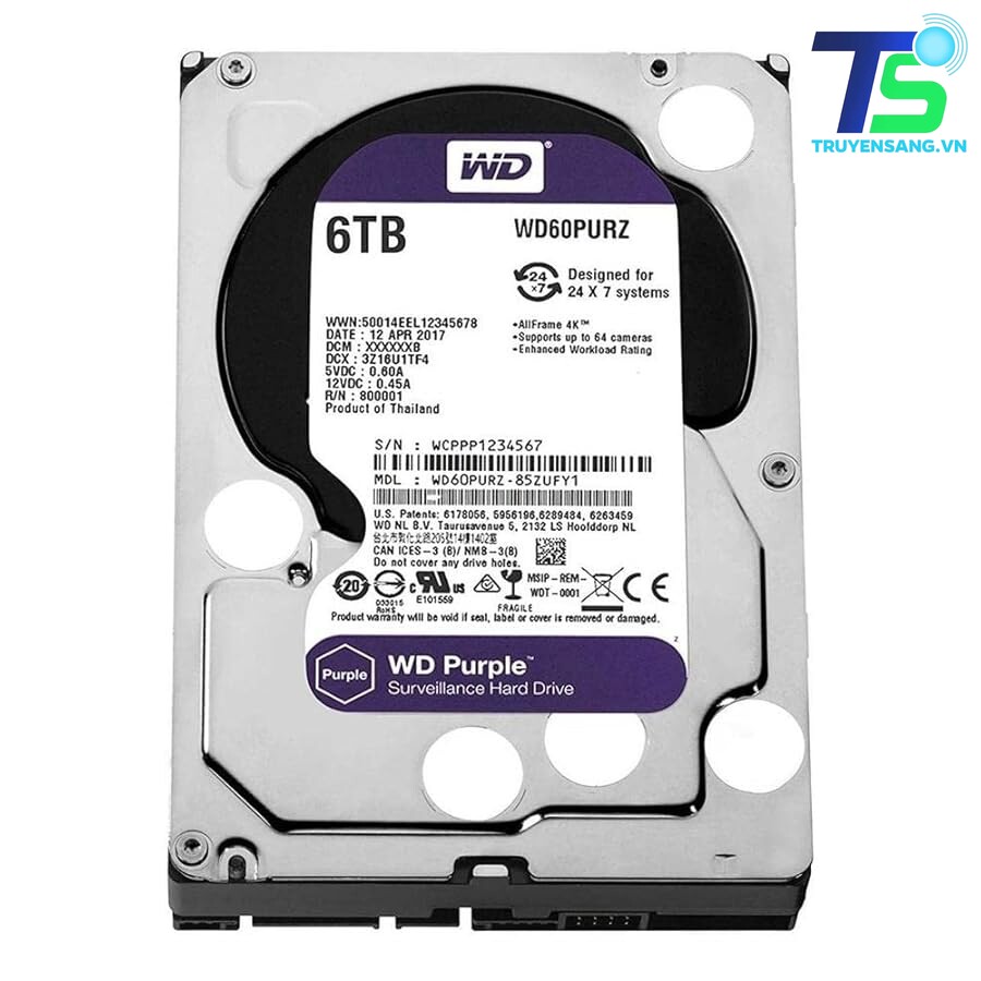 Ổ Cứng HDD WD Purple 6 61qPrCMm1CL. SR900900
