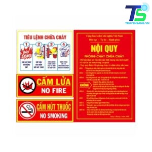Bộ nội quy tiêu lệnh PCCC