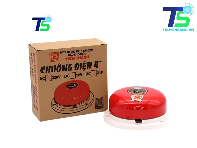 Chuông báo động điện 220v - 24v - 12v Tiến Thành 2 Chuông điện báo động 220V 24V 12V