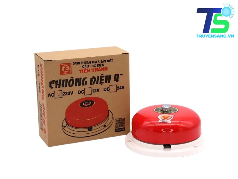 Chuông báo động điện 220v - 24v - 12v Tiến Thành 1 Chuông điện báo động 220V 24V 12V