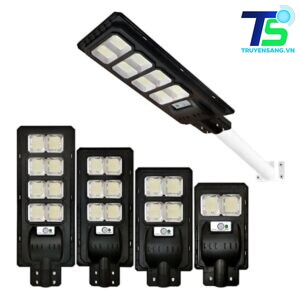Đèn đường năng lượng mặt trời cảm ứng vi sóng