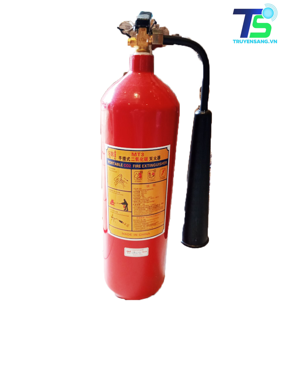 Bình chữa cháy CO2 MT3 3kg 3 mt3