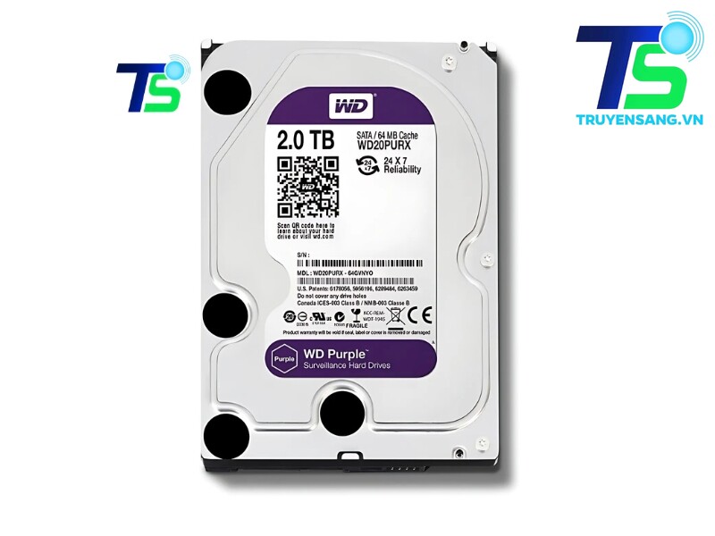 Ổ Cứng HDD WD Purple 2 Ổ Cứng HDD WD Purple