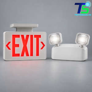 Ảnh minh họa đèn EXIT và đèn chiếu sáng sự cố PCCC tại Đà Nẵng