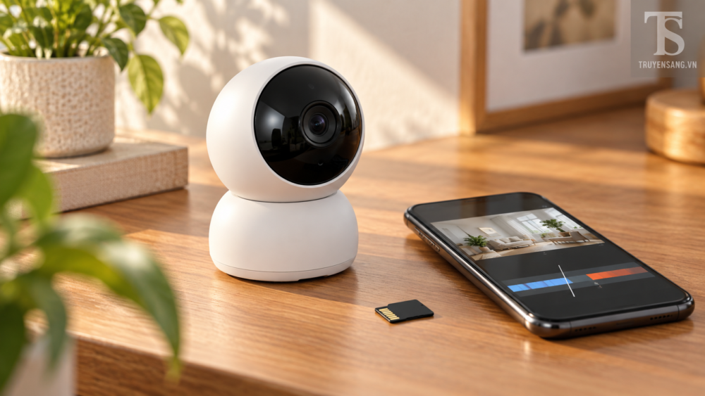 Camera trong nhà và thẻ nhớ microSD: kiểm tra ghi hình, chọn thẻ chính hãng tại Đà Nẵng