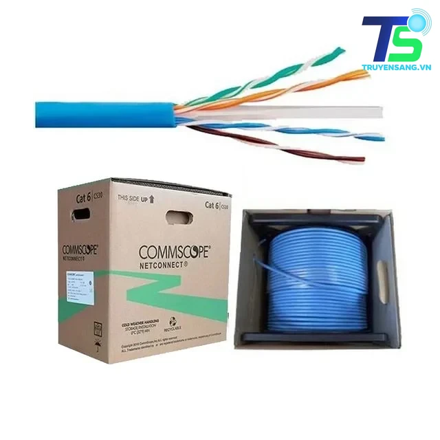 Cáp mạng COMMSCOPE CAT6 1427254-6 cuộn 305 m tại Đà Nẵng