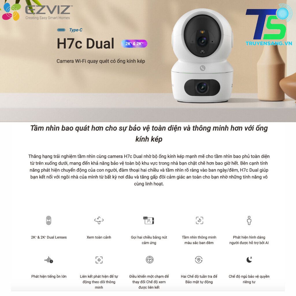 Camera Ezviz H7C 10 vn 11134207 7r98o lthids1vupzh99