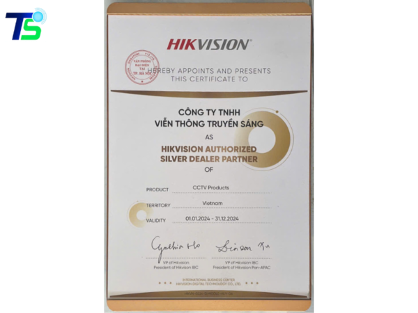 Giới thiệu 13 Hình ảnh giấy bổ nhiệm và chứng chỉ Hikvision