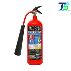 Bình chữa cháy Tomoken 3kg dạng khí CO2 TMK-VJ-CO2/3Kg